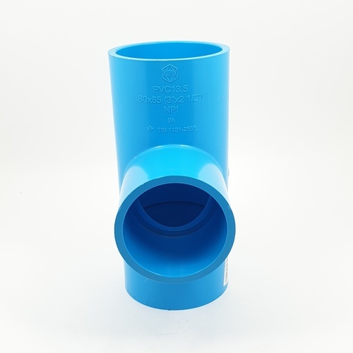 SCG สามทางลด หนา 3x2 1/2(80x65) ชั้น 13.5 สีฟ้า