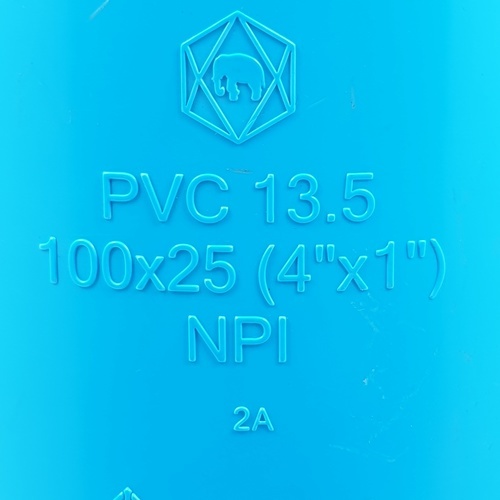 SCG สามทางลด หนา 4x1(100x25) ชั้น 13.5 สีฟ้า