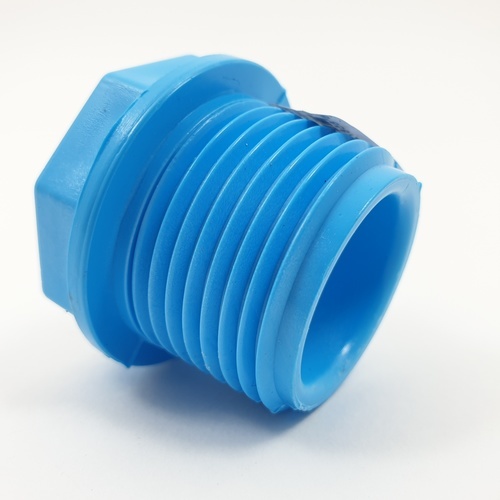 SCG ข้อต่อลดเหลี่ยม ผม. 1x3/4(25x20) ชั้น 13.5 สีฟ้า