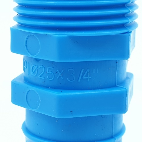 SCG หัวกันไหล เกลียวนอก PVC หนา 1