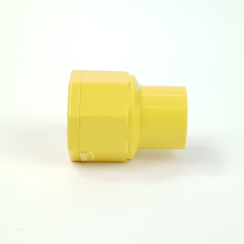SCG ข้อต่อเข้ากล่อง-ร้อยสายไฟJIS 3/8นิ้ว(15) สีเหลือง