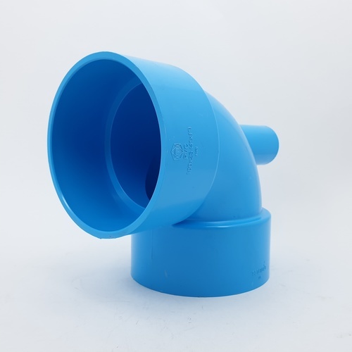 SCG ข้องออากาศ บาง 4x1(100x25)  ชั้น 8.5 สีฟ้า