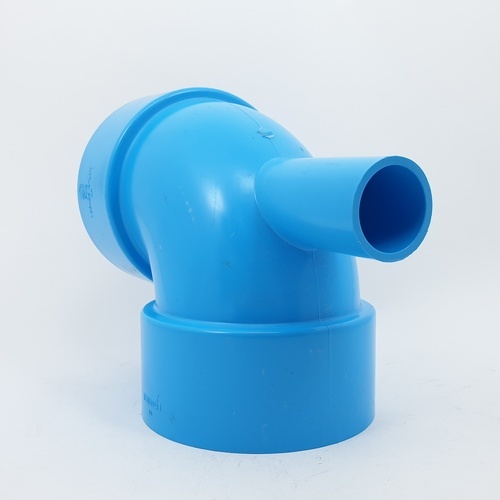 SCG ข้องออากาศ บาง 4x1(100x25)  ชั้น 8.5 สีฟ้า