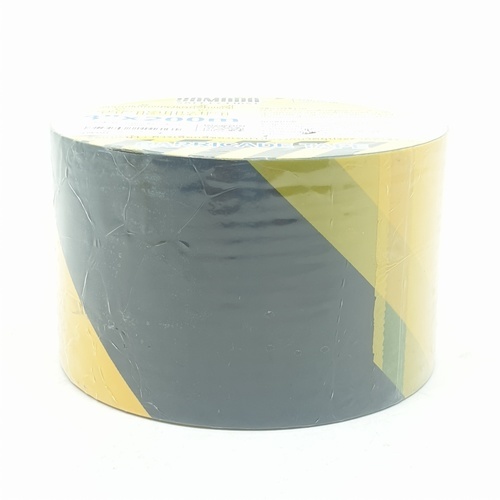 YAMADA เทปกั้นเขตพื้นที่ห้ามเข้า ขนาด 3 นิ้วx200m .สีเหลือง-ดำ
