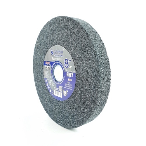หินเจียร์สีเทา D 8 T 1 36K   (H 1-1/4 5/8 1/2)