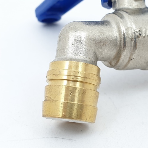 PP ก๊อกน้ำทองเหลือง (ก๊อกบ้าน) 3/4 สีน้ำเงิน