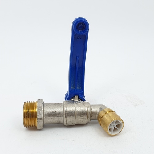PP ก๊อกน้ำทองเหลือง (ก๊อกบ้าน) 3/4 สีน้ำเงิน