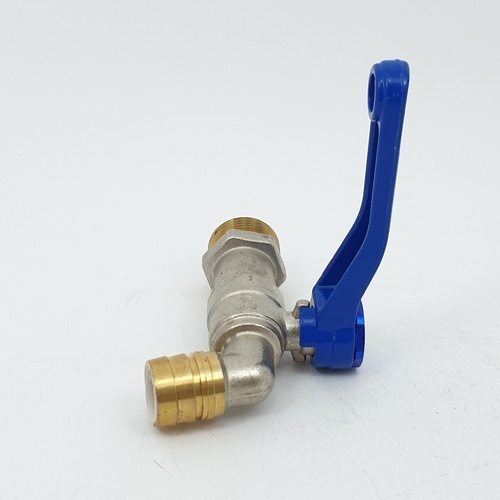 PP ก๊อกน้ำทองเหลือง (ก๊อกบ้าน) 3/4 สีน้ำเงิน