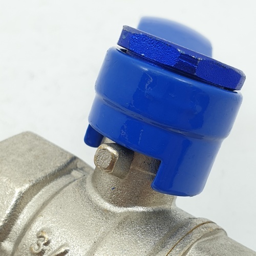 PP บอลวาล์วทองเหลือง 3/4 ด้ามน้ำเงิน