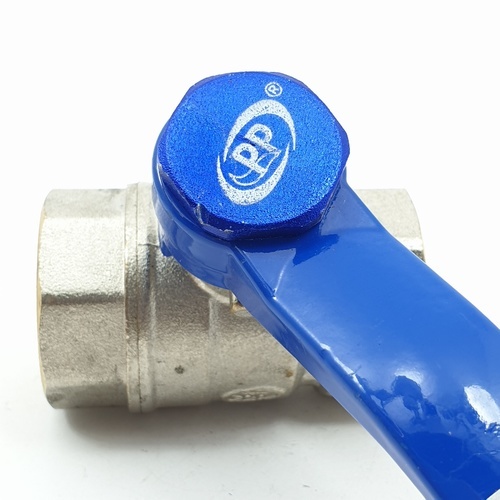 PP บอลวาล์วทองเหลือง 3/4 ด้ามน้ำเงิน