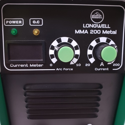 เครื่องเชื่อมธูป MMA 200 220V.Inverter LONGWELL (Metal)