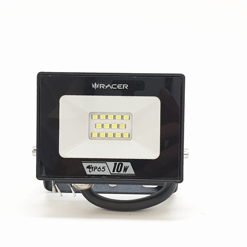 RACER โคมฟลัดไลท์ LED 10W 6500K รุ่น Eco แสงขาว