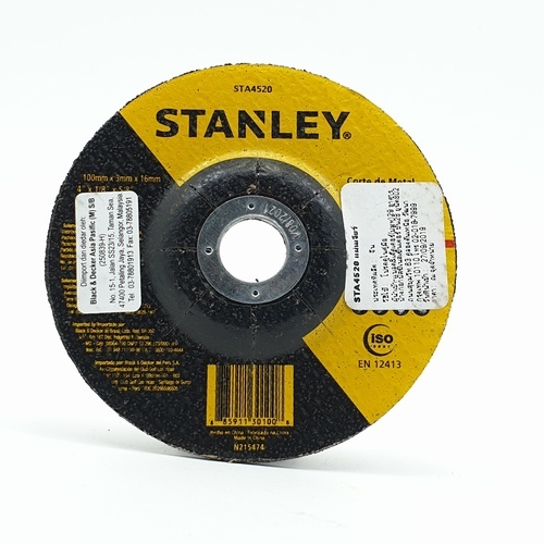 ផ្លែបន្ទះកាត់ 4 100x3x16 ស៊េរី STA4520 STANLEY