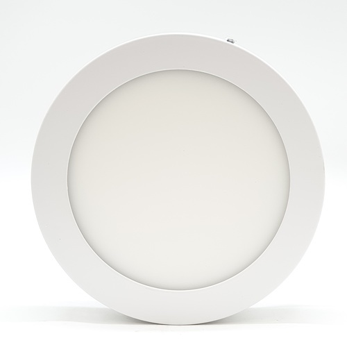 HI-TEK โคมดาวน์ไลท์ LED แบบติดลอยหน้ากลม 6นิ้ว 12W รุ่น ECO SERIES  แสงวอร์มไวท์