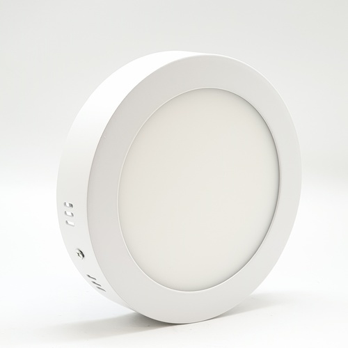 HI-TEK โคมดาวน์ไลท์ LED แบบติดลอยหน้ากลม 6นิ้ว 12W รุ่น ECO SERIES  แสงวอร์มไวท์