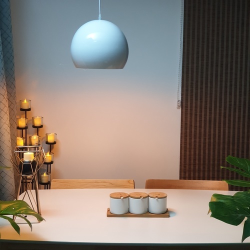 EILON โคมไฟแขวน Modern รุ่น SKD-P121 สีขาว