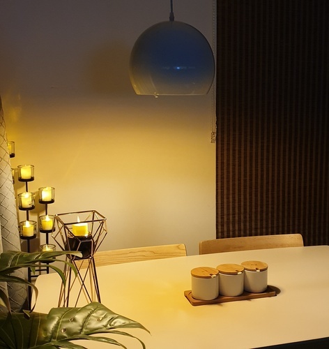 EILON โคมไฟแขวน Modern รุ่น SKD-P121 สีขาว