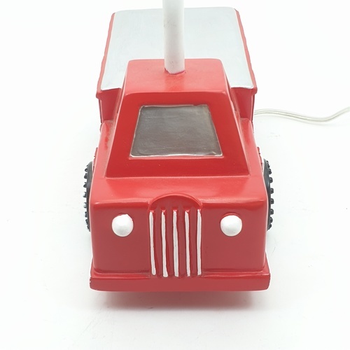 EILON โคมไฟตั้งโต๊ะแฟนซี ลายรถของเล่นสีแดง รุ่น MTJT847