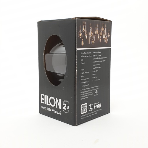 EILON หลอด LED ฟิลาเมนต์ Edison E27 6 วัตต์  รุ่น GY-G80
