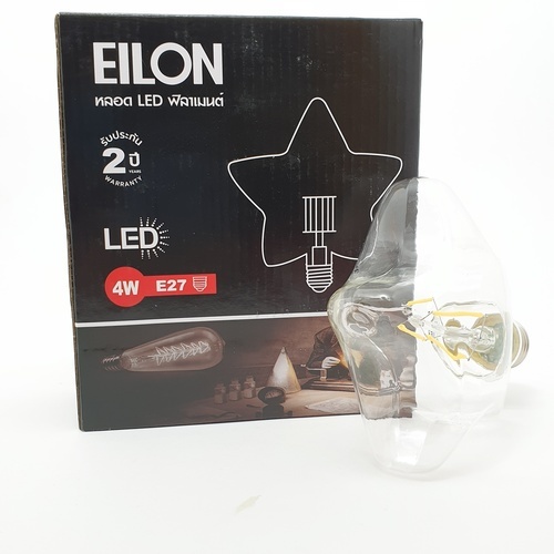 EILON หลอด LED ฟิลาเมนต์แบบดาว Edison E27  4 วัตต์  รุ่น GY-G95