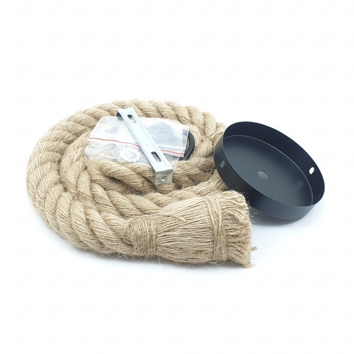 EILON สายขั้วห้อยหลอด E27 เชือกขั้วยาง รุ่น GY-06 สีน้ำตาล