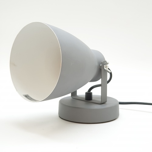 EILON โคมไฟตั้งโต๊ะวินเทจ 40 W รุ่น HFT0366B-1A ขั้ว E27 สีเทา