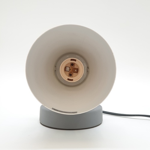 EILON โคมไฟตั้งโต๊ะวินเทจ 40 W รุ่น HFT0366B-1A ขั้ว E27 สีเทา