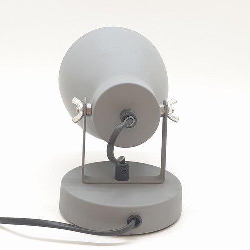 EILON โคมไฟตั้งโต๊ะวินเทจ 40 W รุ่น HFT0366B-1A ขั้ว E27 สีเทา