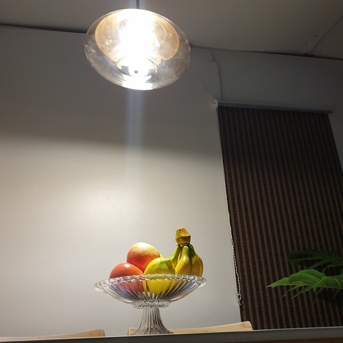 EILON โคมไฟแขวนกระจกลอฟท์ รุ่น ZS-047 สีเงิน