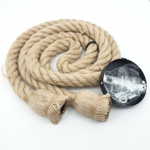 EILON ขั้วห้อยสายไฟ แบบเชือก GY-38 ยาว 100 ซม.สีน้ำตาลอ่อน