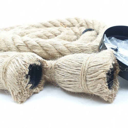 EILON ขั้วห้อยสายไฟ แบบเชือก GY-38 ยาว 100 ซม.สีน้ำตาลอ่อน