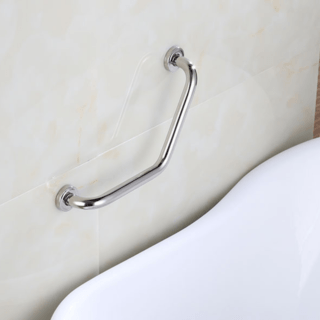 Verno ราวทรงตัวสแตนเลส 304 รูปตัว V รุ่น VN-3252V  ขนาด 30x30 ซม. สีแฮร์ไลน์