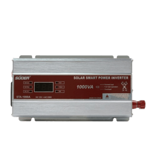 SUOER เครื่องแปลงไฟ Modified wave Inverter 12V รุ่น STA1000W/A (มีหน้าจอ)