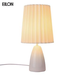 EILON โคมไฟโมเดิร์นตั้งโต๊ะ 6w รุ่น fluffy fan-2501 สีขาว