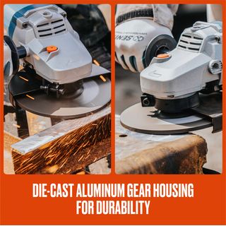 SENIX เครื่องเจียรไฟฟ้า 7 นิ้ว 2,200W รุ่น PAE22.0-M1-EU สีน้ำเงิน - ดำ