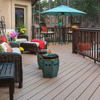 GREAT WOOD ไม้พื้นเทียมลายไม้ K21-145B-W-CH ขนาด 21x145x2800มม. สีช็อกโกแลต