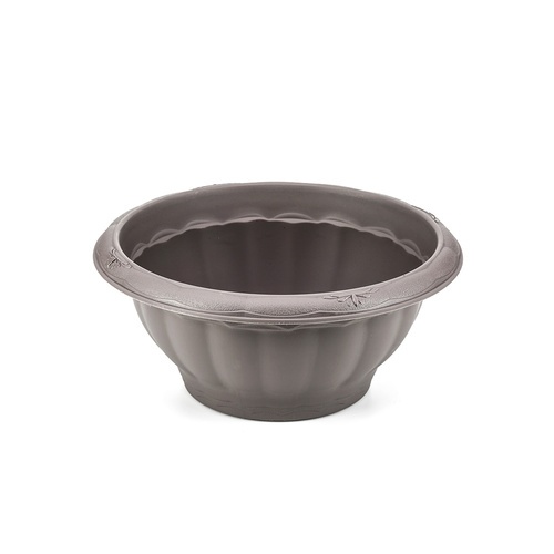 Tree’ O กระถางต้นไม้ รุ่น PY-2058GY ขนาด 30 x 30 x 13 ซม. (12นิ้ว) สีเทา