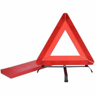 Protx ป้ายสามเหลี่ยมจราจร สะท้อนแสง รุ่น DTWT01 ขนาด 43 cm Pro-tx สีส้ม