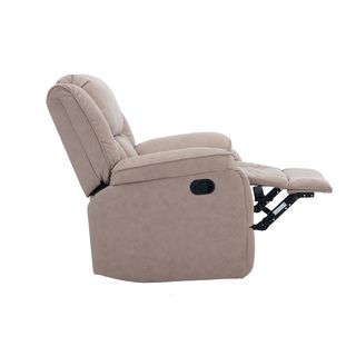 PULITO เก้าอี้พักผ่อน 1 ที่นั่ง รุ่น DARIO ขนาด 102x165.5x106.5 ซม.  สีน้ำตาลอ่อน