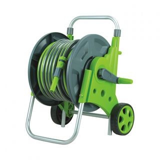 Tree’O Plus ชุดสายยางพร้อมหัวฉีดน้ำและอุปกรณ์ รุ่นDY62320 ขนาด1/2” ยาว20เมตร สีเขียวเทา