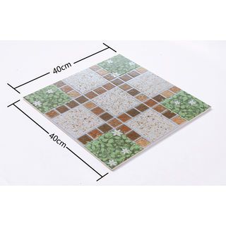 Marbella กระเบื้องเซรามิคปูพื้น 16x16 นิ้ว รุ่น สวนดอกไม้ ZYG36 Matt (12P)