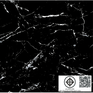 Marbella กระเบื้องพอร์ซเลนปูพื้น 60x60 ซม. รุ่น คาราร่า แบล็ค คลาสสิก BL690 ผิวเงา random (4P) 