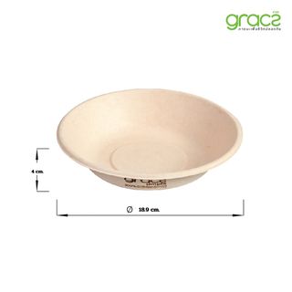 GRACZ เกรซ ซิมเปิล ชาม 680 มล. แพ็ค 6 ชิ้น