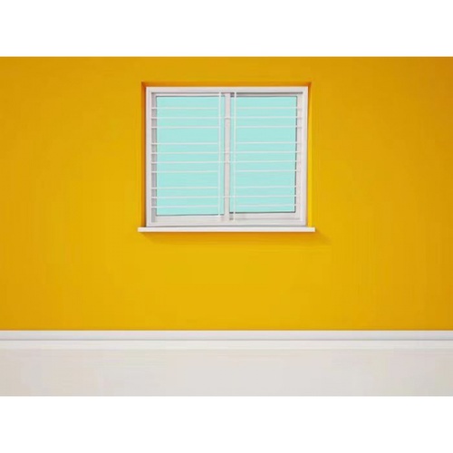 WELLINGTAN (LIKE) หน้าต่างอะลูมิเนียมติดเหล็กดัด บานเลื่อน SS N-ICWG1211-2P 120x110ซม. สีขาว พร้อมมุ้ง