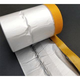 HUMMER พลาสติกปิดเพื่อป้องกันฝุ่นและสี HDPE 7Micron 450ซม. X 20 เมตร 