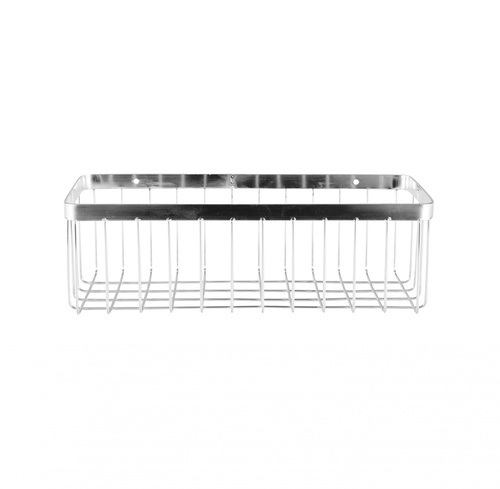 Iris  ตะแกรงชั้นวางของอเนกประสงค์สแตนเลส รุ่น เวนิส PQS-TQ-207 ขนาด 31x14x10 ซม.