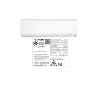 HITACHI เครื่องปรับอากาศ Inverter ขนาด 18100 BTU RAK-QH18PCBST สีขาว