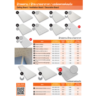 ตราเพชร ฝ้าระบายอากาศรูกลม 0.4x60x120 ซม.