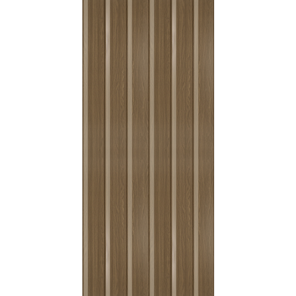 GREAT WOOD แผ่น พียูโฟม DFQBL11-395 17*410*3950มม. สีวอลนัท