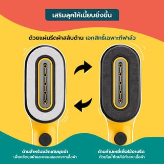 TEFAL เครื่องรีดถนอมผ้าแบบพกพา Pure Pop 1300 วัตต์ รุ่น DT2020E1 สี Alpes Blue